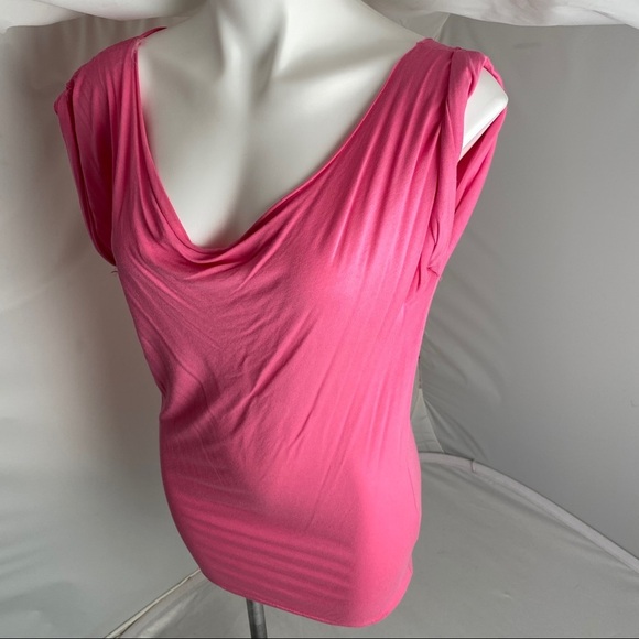 Diab’less Paris pink asymmetrical top - Picture 2 of 8
